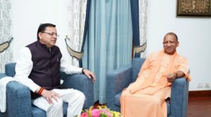 सीएम धामी ने की सीएम योगी से मुलाकात