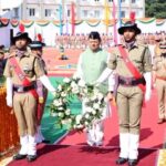 मुख्यमंत्री श्री पुष्कर सिंह धामी ने पुलिस लाइन, देहरादून में पुलिस स्मृति दिवस पर आयोजित कार्यक्रम में प्रतिभाग किया